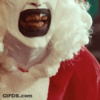 Close Up Of Santa Claus With Beard GIF