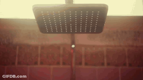 Close Up Of Shower Head GIF