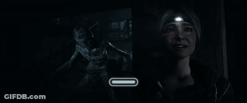 Close Up Of Skeleton With Glowing Head GIF