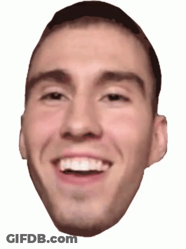 Close Up Of Smiling Man's Face GIF