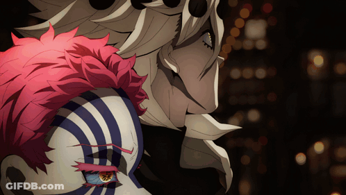 Close Up Of Striped Cartoon Character GIF