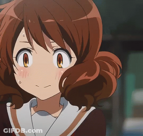 Close Up Of Surprised Girl GIF