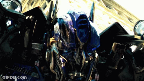 Close Up Of Transformer With Hood GIF