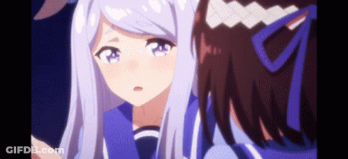 Close Up Of Two Anime Girls GIF