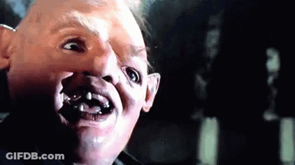 Close Up Of Ugly Face GIF