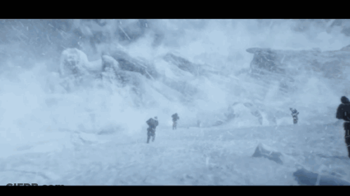 Close Up Of Water With Foam GIF