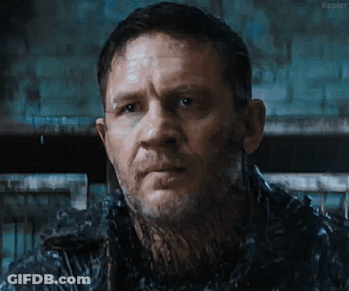 Close Up Of Waterfall With Lots Of Water GIF