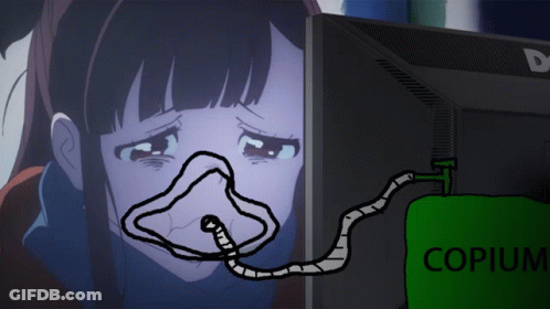 Close Up Of Woman Face With Eyebags GIF