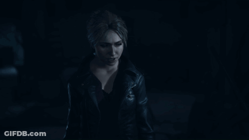 Close Up Of Woman In Black Jacket GIF