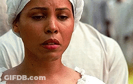 Close Up Of Woman In White Head Scarf GIF