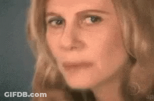 Close Up Of Woman Making Funny Face GIF