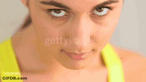 Close Up Of Woman's Face GIF