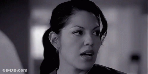 Close Up Of Woman's Face Black And White Mouth Open GIF