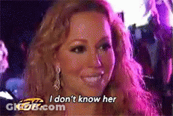 Close Up Of Woman's Face I Don't Know Her GIF