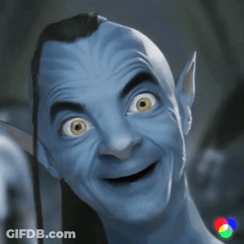 Close Up Of Woman's Face Saying Avatar GIF