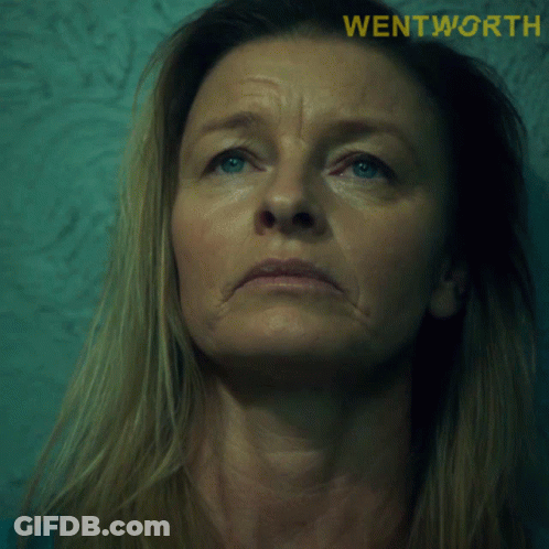 Close Up Of Woman's Face Wentworth GIF
