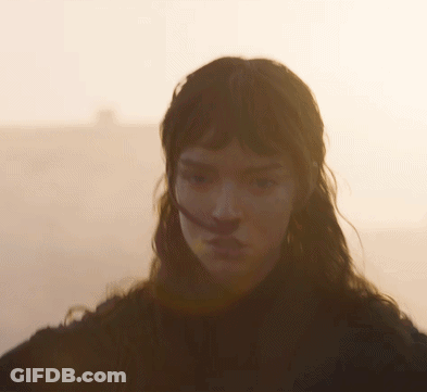 Close Up Of Woman's Face With Blurred Background GIF