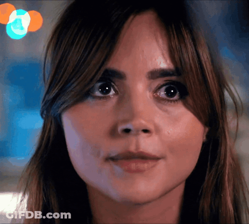 Close Up Of Woman's Face With Eyes Closed GIF