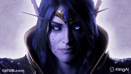 Close Up Of Woman's Face With Klingai GIF