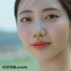 Close Up Of Woman's Face With Polka Dots GIF