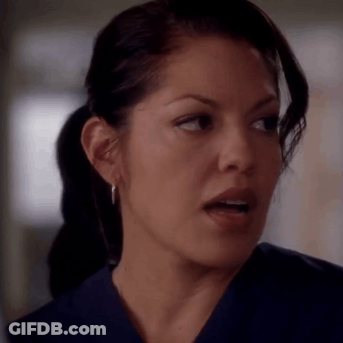 Close Up Of Woman's Face With Ponytail GIF