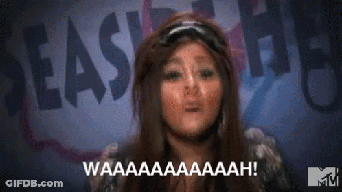 Close Up Of Woman's Mouth With Grilled Teeth GIF
