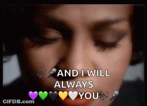 Close Up Of Woman Saying And I Will Always You GIF