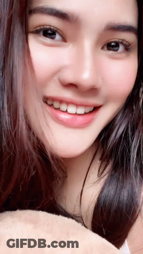 Close Up Of Woman Showing Teeth GIF