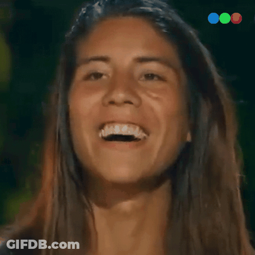 Close Up Of Woman Smiling Face GIF