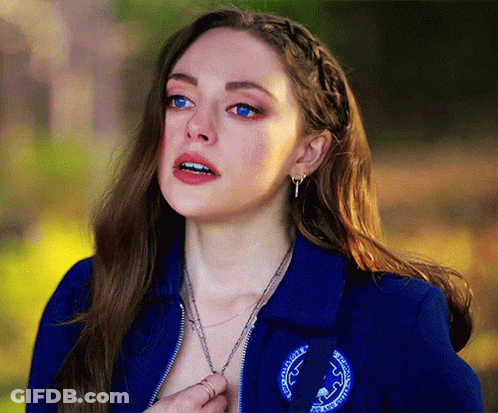 Close Up Of Woman Smiling With Eyes Closed GIF