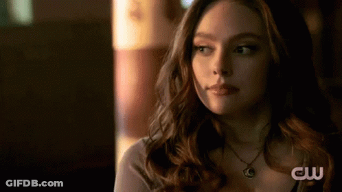 Close Up Of Woman Wearing Necklace GIF
