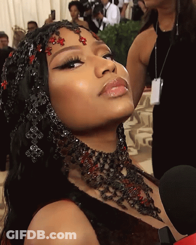 Close Up Of Woman Wearing Necklace GIF