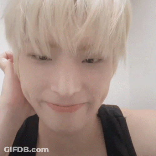 Close Up Of Woman With Blonde Hair GIF