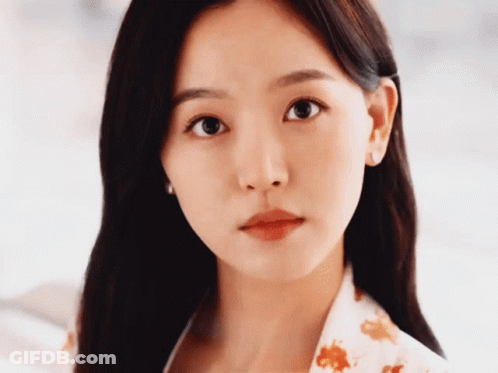 Close Up Of Woman With Eyes Closed GIF