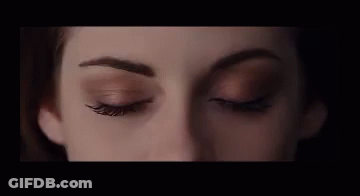 Close Up Of Woman With Eyes Closed GIF