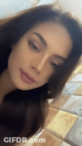 Close Up Of Woman With Long Hair GIF
