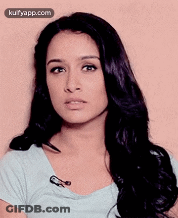 Close Up Of Woman With Microphone GIF