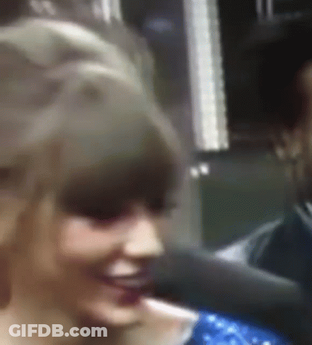Close Up Of Woman With Microphone GIF
