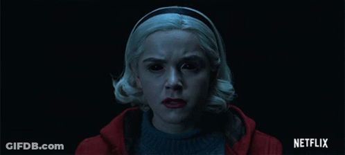 Close Up Of Woman With Netflix GIF