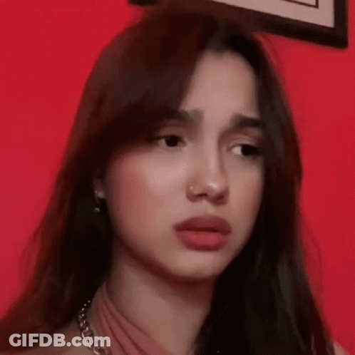 Close Up Of Woman With Nose Ring GIF
