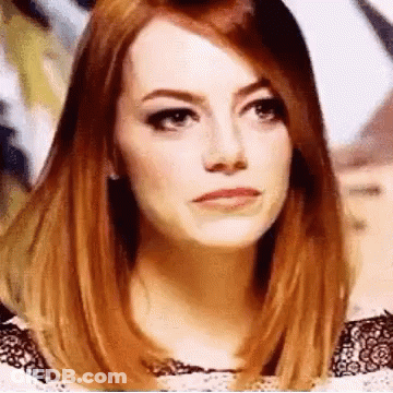 Close Up Of Woman With Red Hair GIF