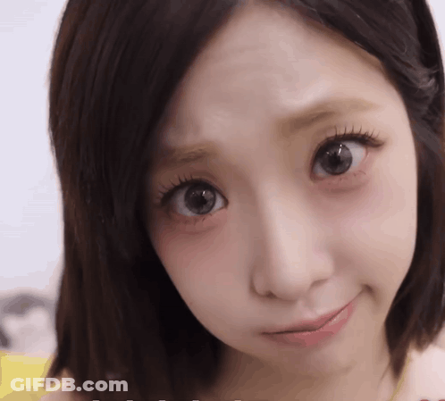 Close Up Of Woman With Slight Smile GIF
