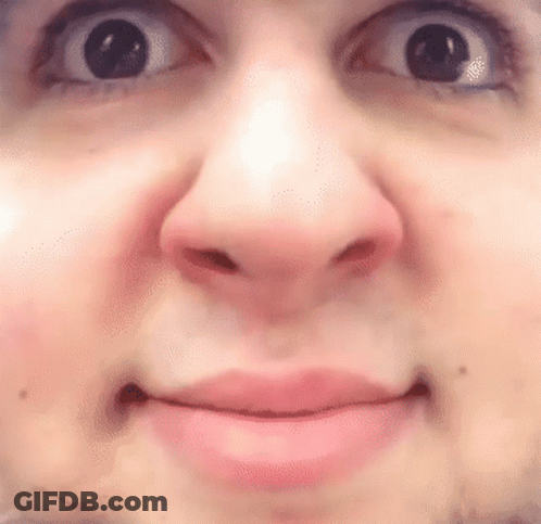 Close Up Of Woman With Slight Smile GIF