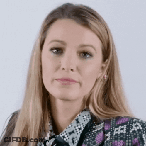 Close Up Of Woman With Slight Smile GIF