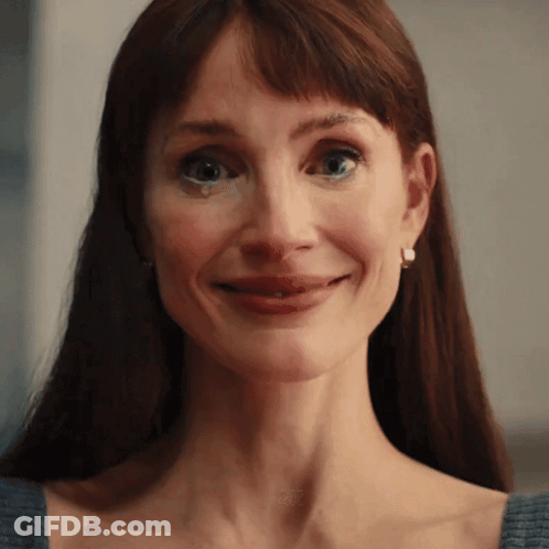 Close Up Of Woman With Tear Running Down Cheek GIF