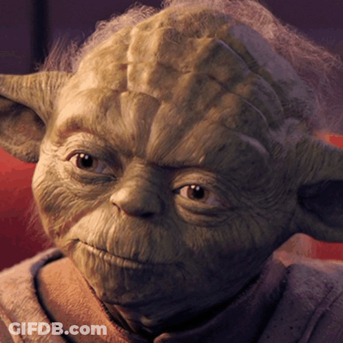 Close Up Of Yoda's Face GIF