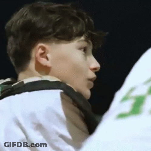 Close Up Of Young Man's Face GIF
