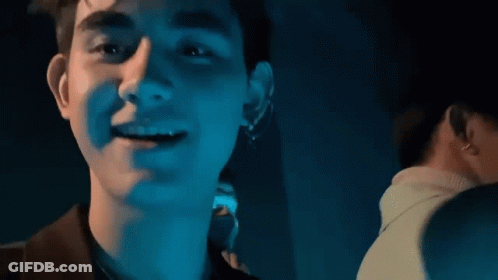 Close Up Of Young Man's Face GIF