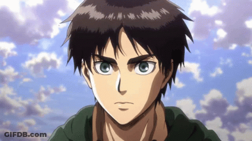 Close Up Of Young Man With Blue Sky GIF