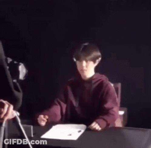 Close Up Of Young Man With Blurred Background GIF